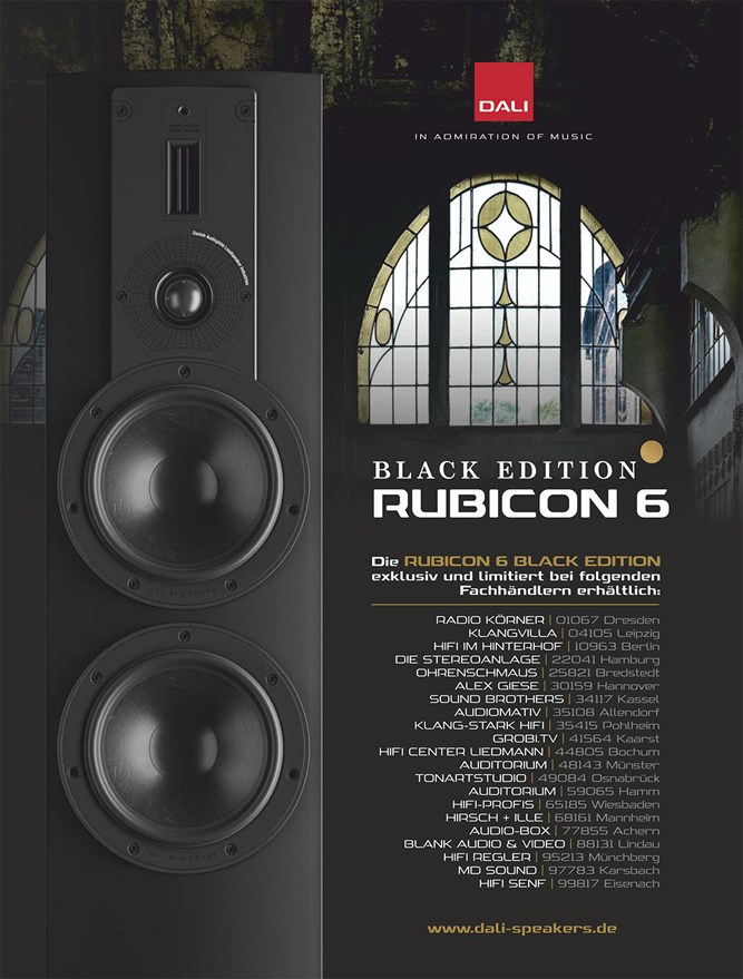 DALI Rubicon 6 Blackedition