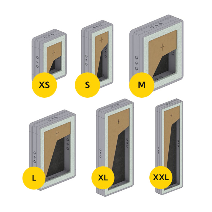 BSound wallboxx backbox Compatible with PHANTOM S & H series