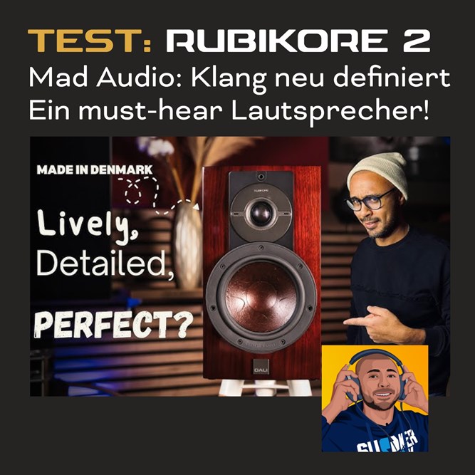 DALI Startseite News DALI RUBIKORE 2 Test (MAD AUDIO)